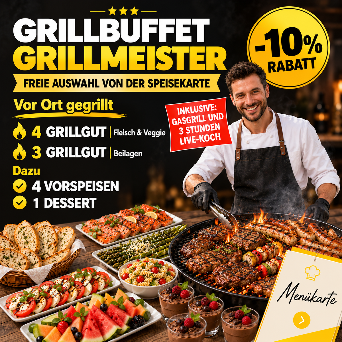 Grillbuffet "Grillmeister"
