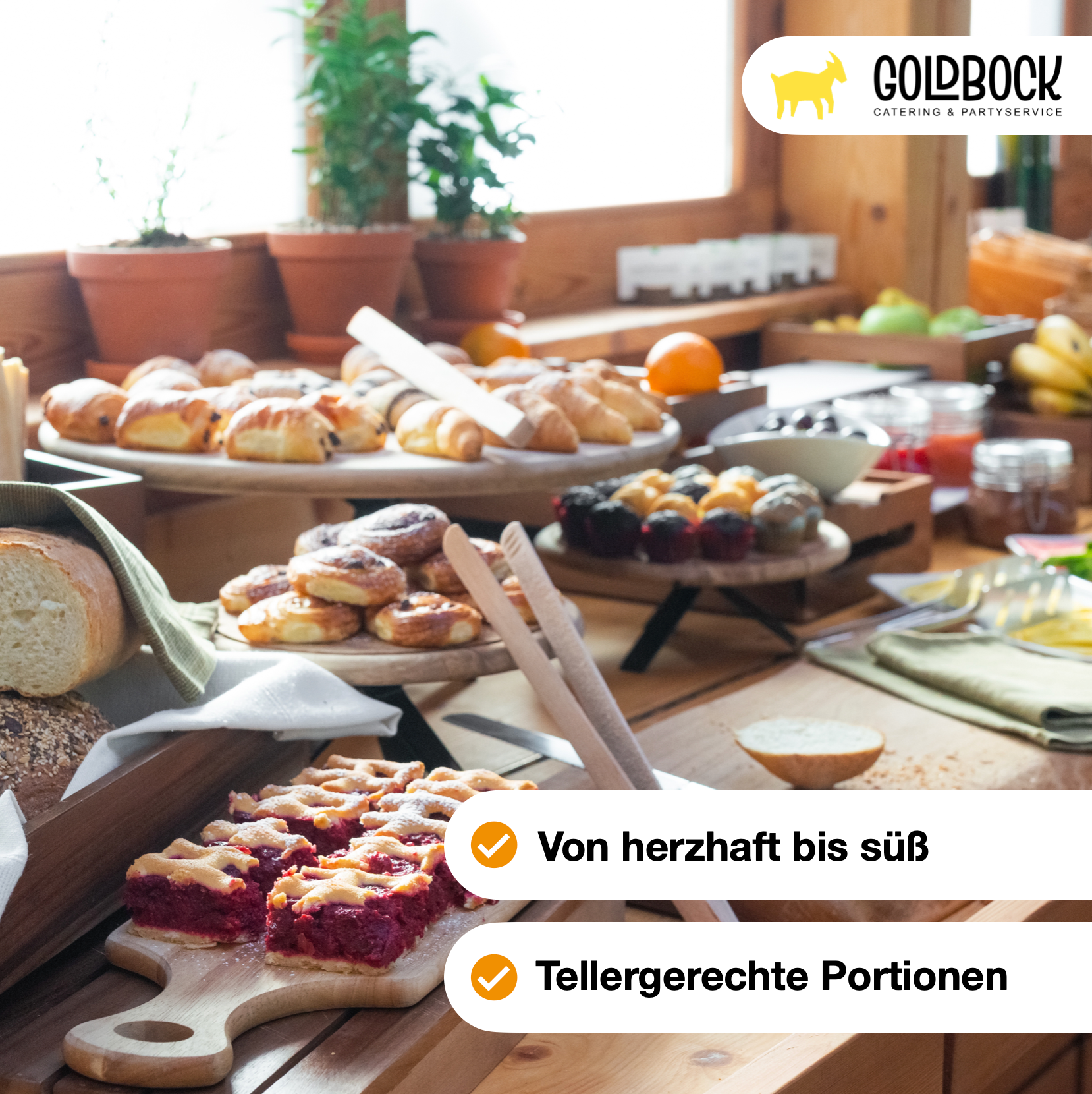 Buffet "Frühstück M"